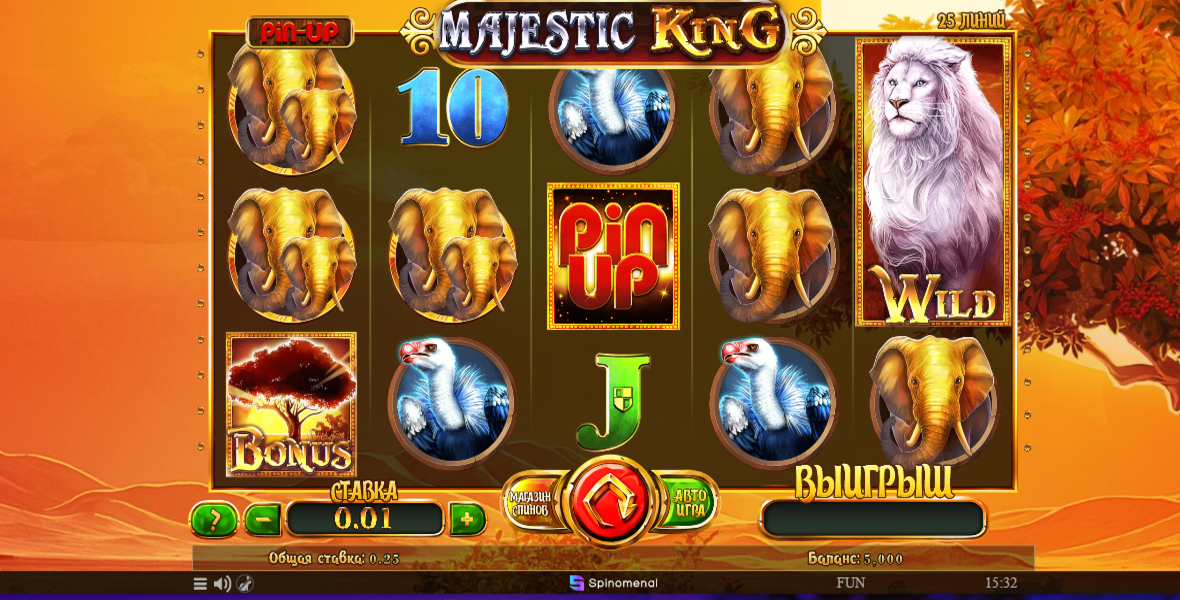 PIN-UP Majestic King
